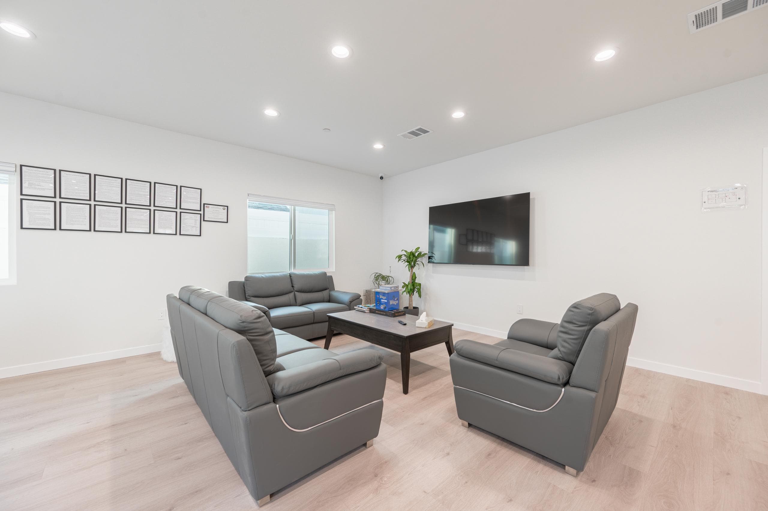 Lounge area